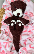 Cacao crochet otter plushie