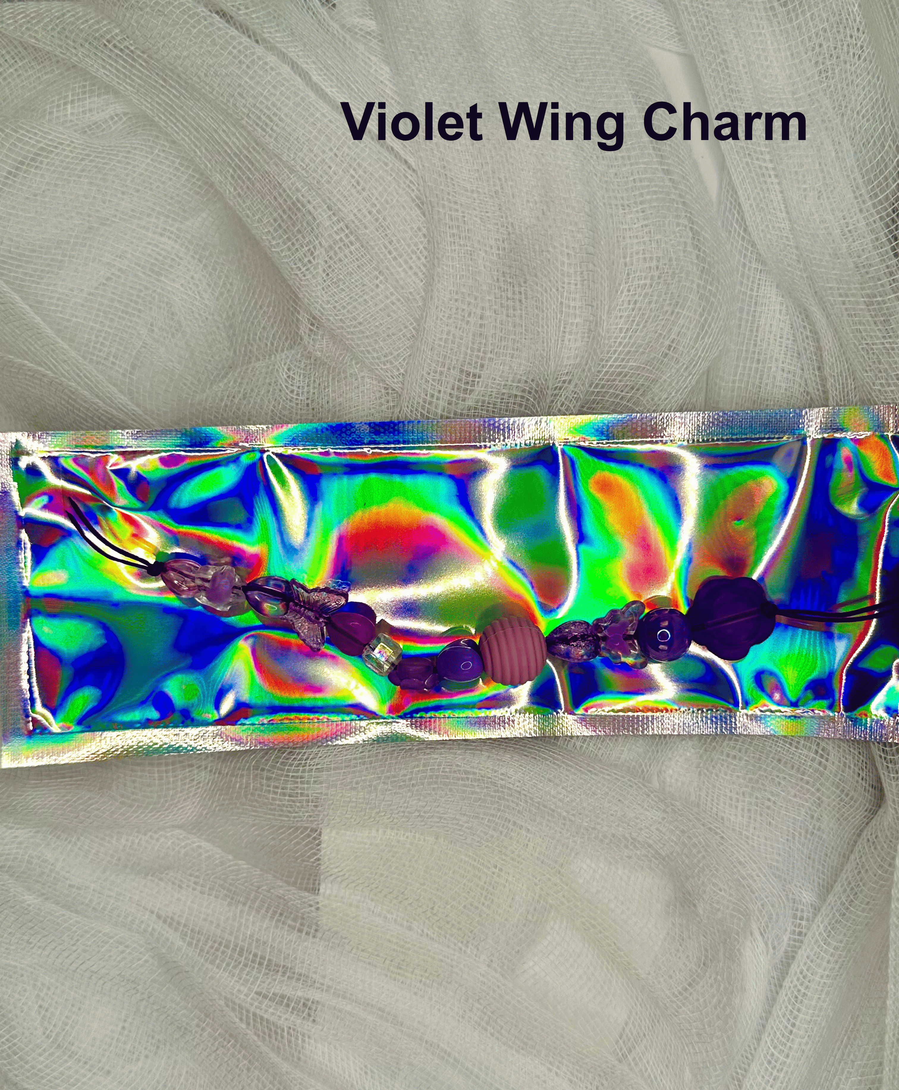 Violet Wing Charm